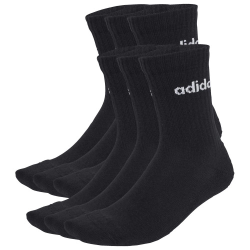 Adidas Κάλτσες Linear Cushioned Crew Socks 6 pairs